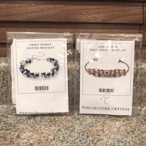 2 Touchstone Crystal Bracelet Jewelry Kits